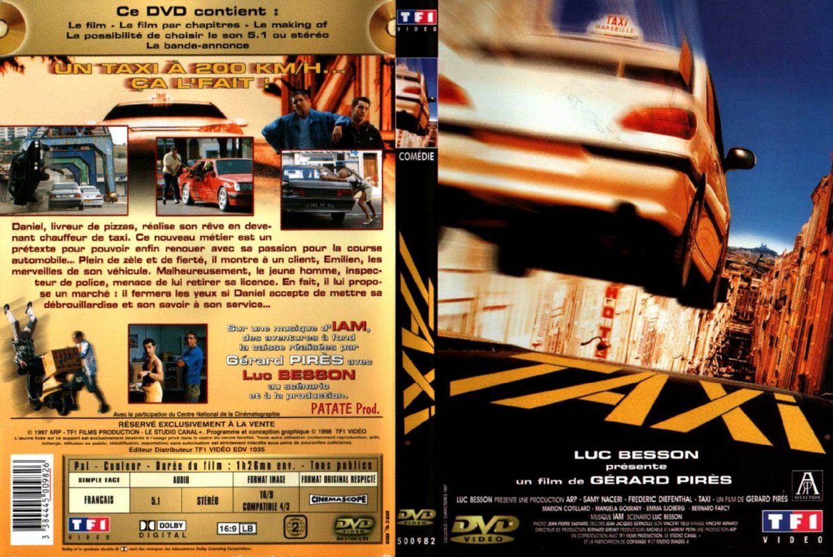 Taxi (1998) [Dvd5] [Iso] [Audio Fr/Pl] [Sub-Pl]
