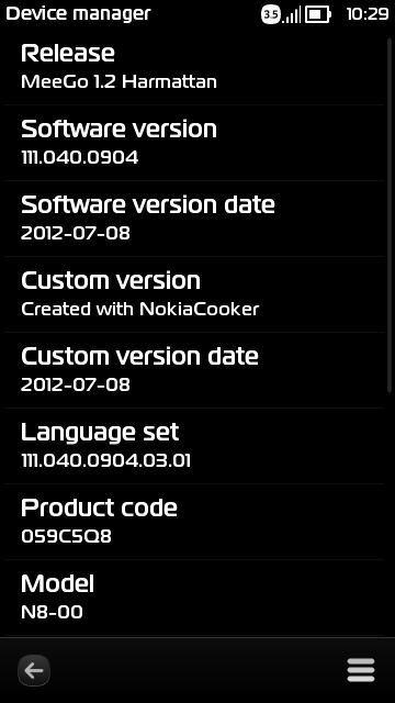 MeeGo 1.2 Harmattan by ivo777 for Nokia N8 111.040.0904 9b146d0714352c3d