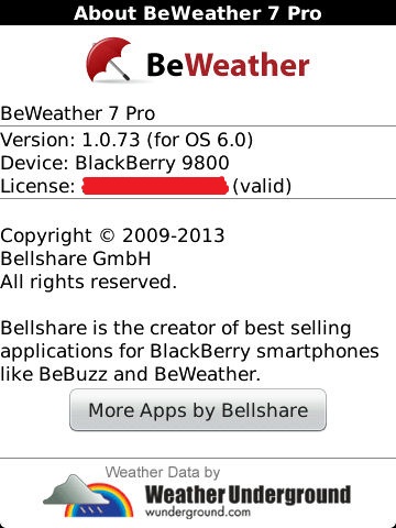 Online BeWeather 7PRO v1.0.73 Online BeWeather 7PRO v1.0.73