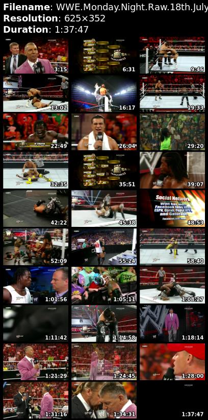 WWE Monday Night Raw 18th July 2011 PDTV x264-Sir Paul-unhidegroup