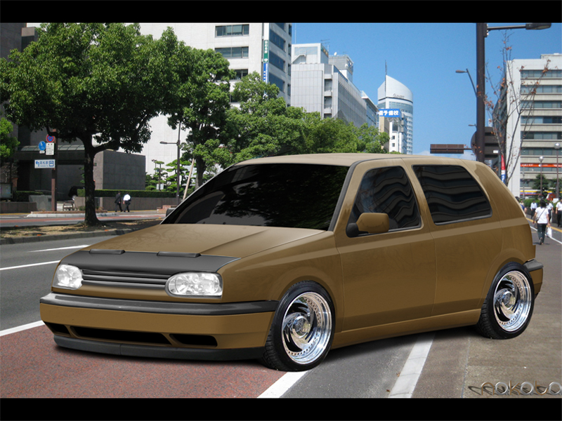 VW Golf Mk3 Euro Style