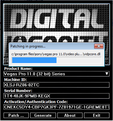 sony vegas pro 11 serial number authentication code